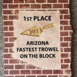 Custom church donor plaque Arizona