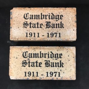 Striking Stone Engraved Fundraiser Donor Bricks