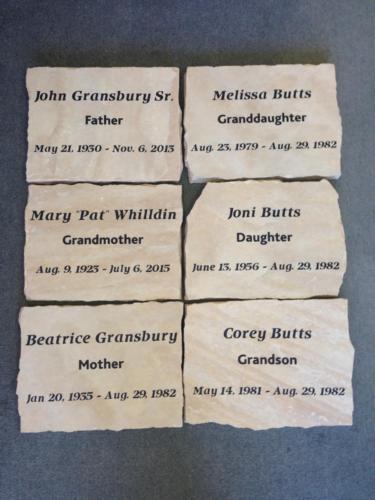 Natural vegetation signage for botanical markers